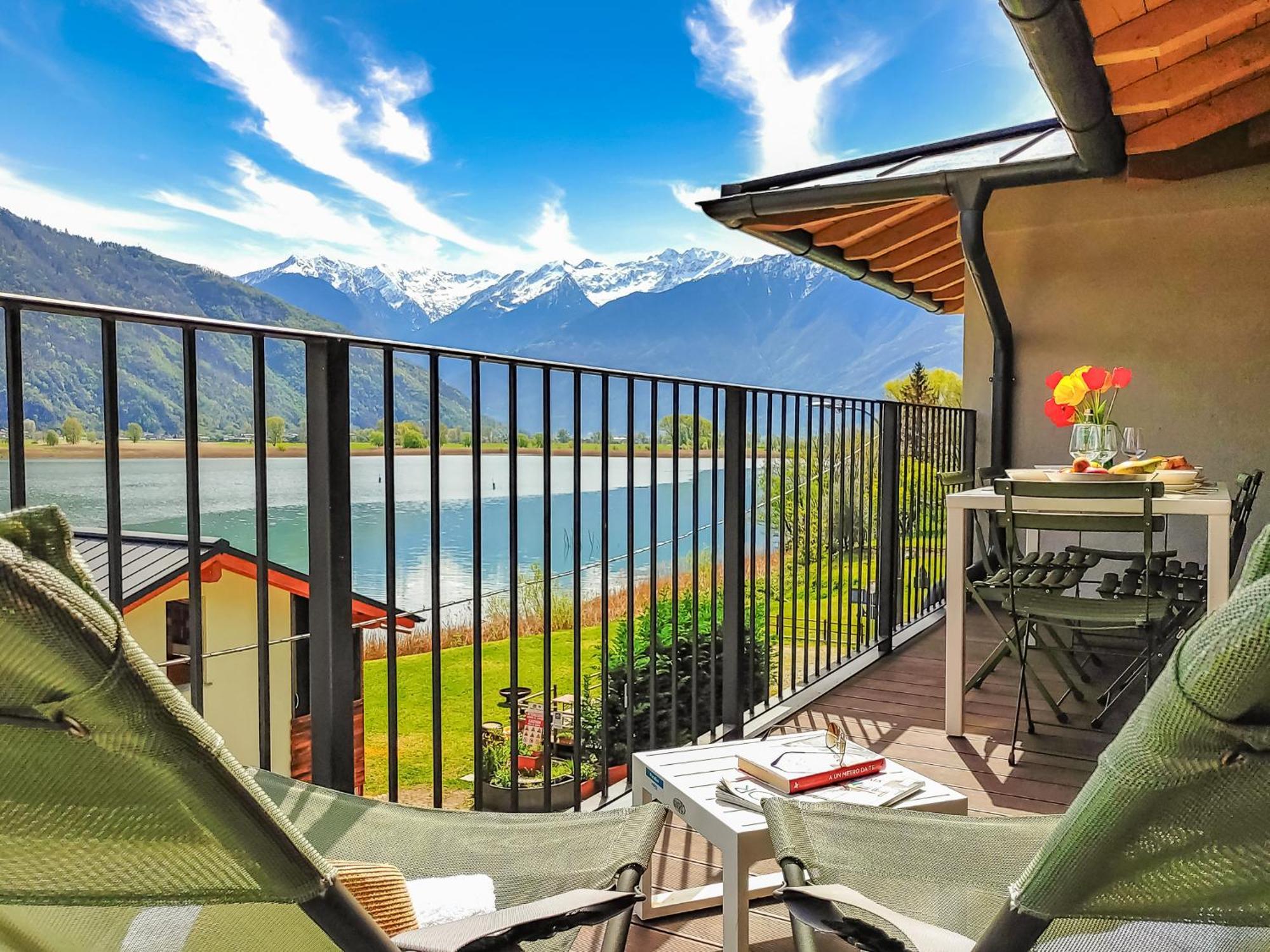 Dascio Dolce Ferienwohnung Panorama Balkon Am See Eksteriør billede