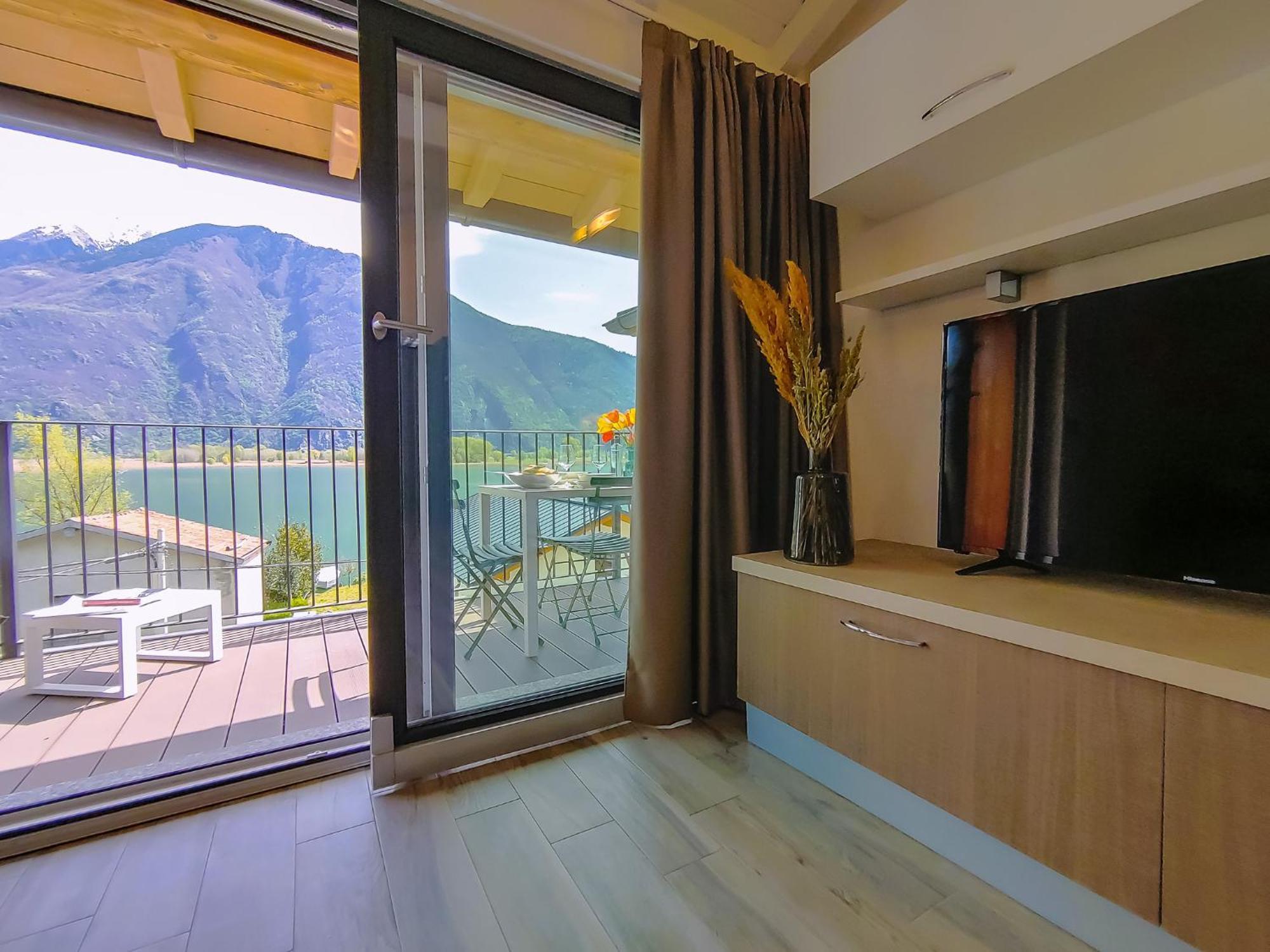 Dascio Dolce Ferienwohnung Panorama Balkon Am See Eksteriør billede