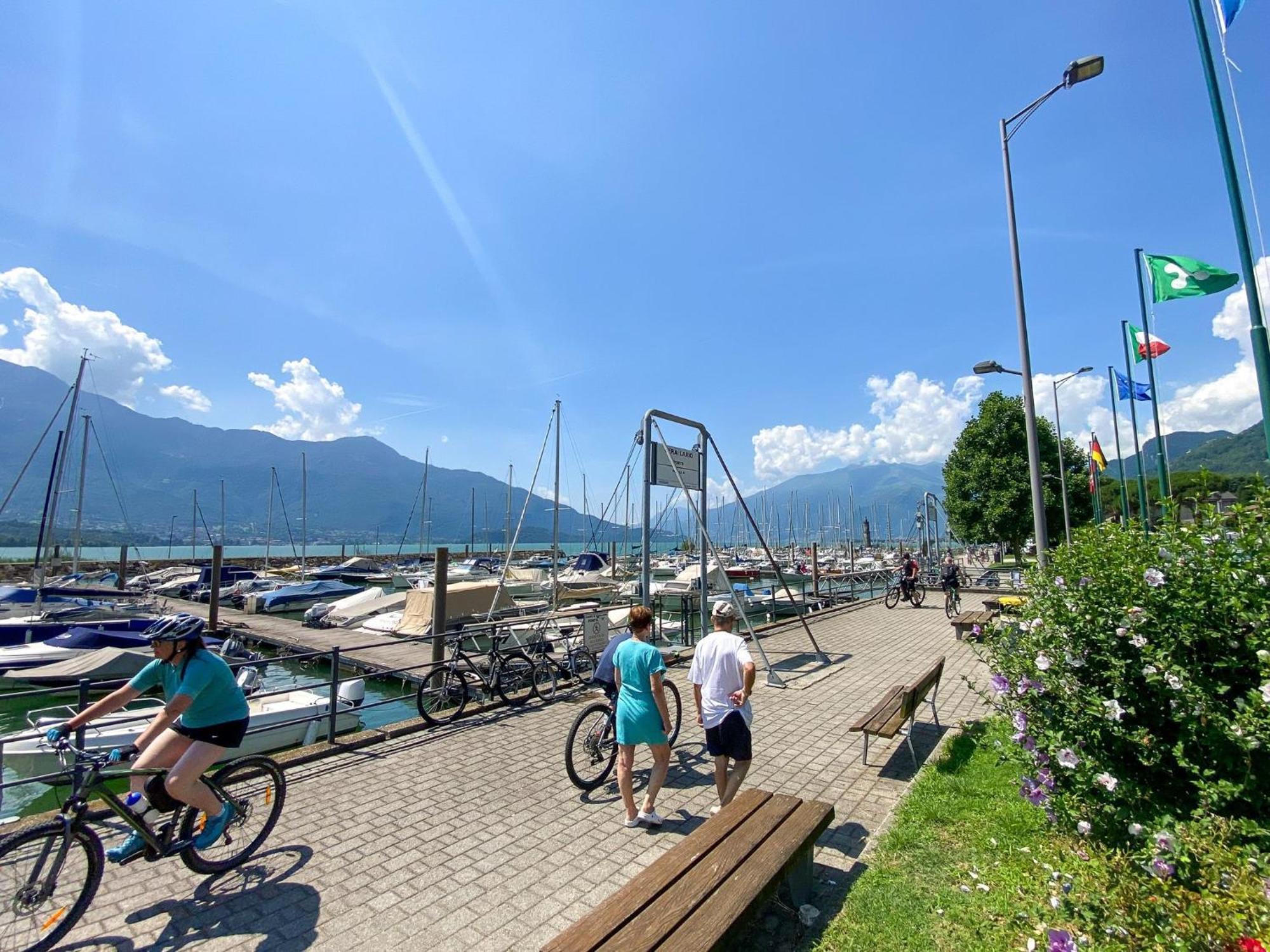 Dascio Dolce Ferienwohnung Panorama Balkon Am See Eksteriør billede